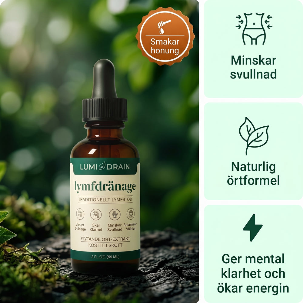 Lumi Drain - Droppar För Lymfdränage