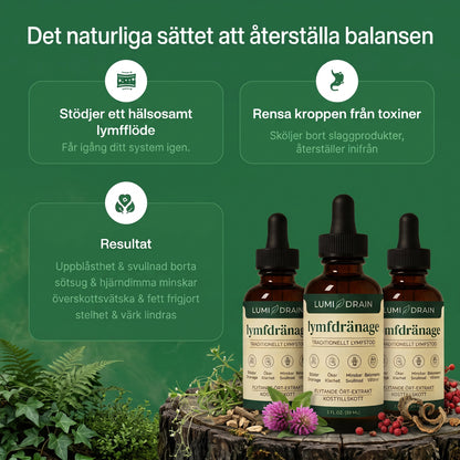 Lumi Drain - Droppar För Lymfdränage