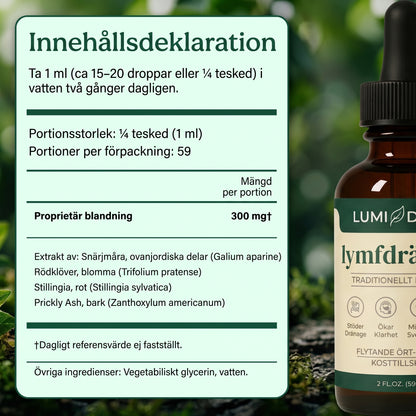 Lumi Drain - Droppar För Lymfdränage